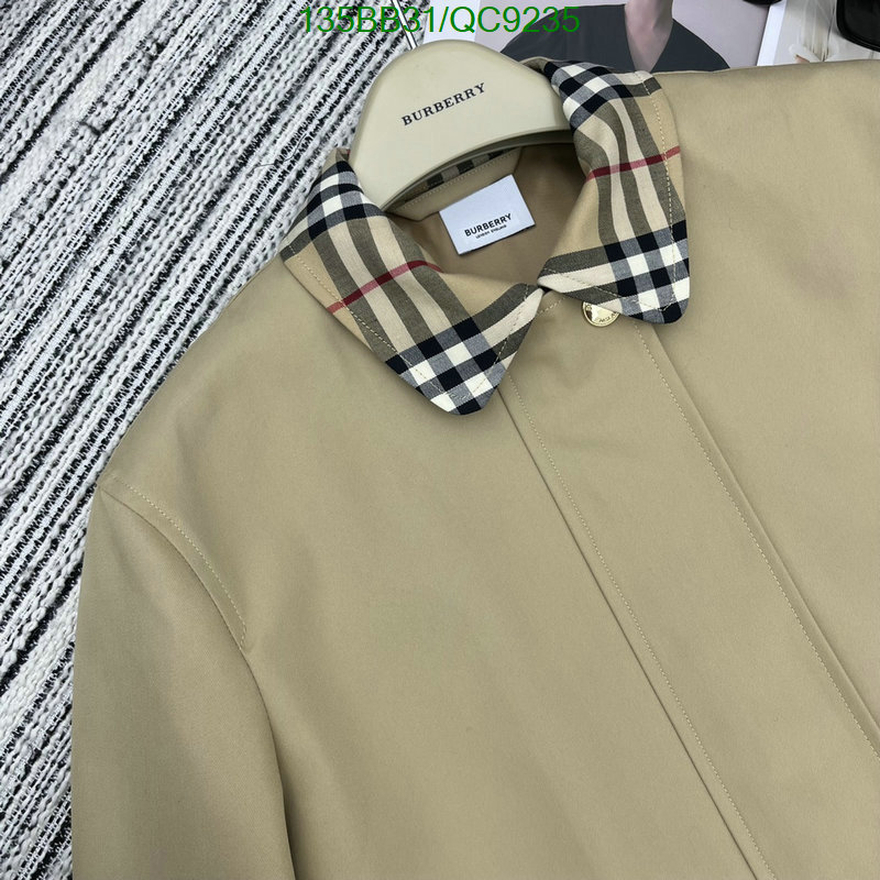 Burberry-Clothing Code: QC9235 $: 135USD