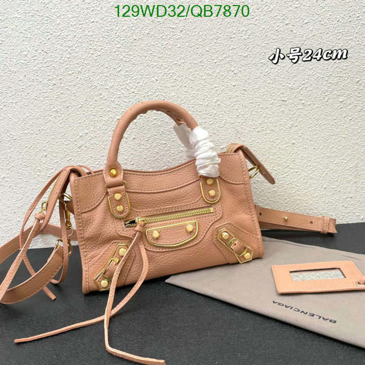 Balenciaga-Bag-4A Quality Code: QB7870 $: 129USD