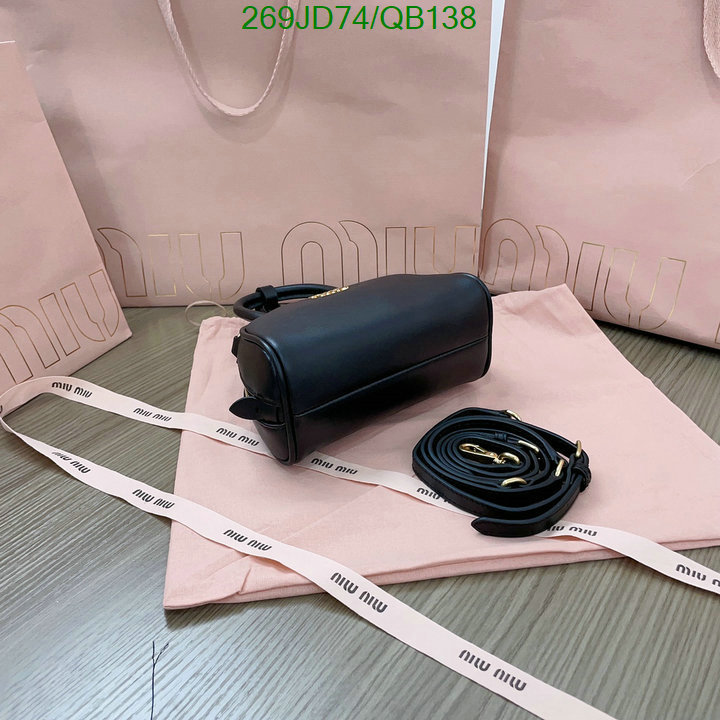 Miu Miu-Bag-Mirror Quality Code: QB138 $: 269USD