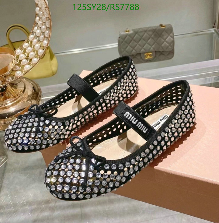 Miu Miu-Women Shoes Code: RS7788 $: 125USD