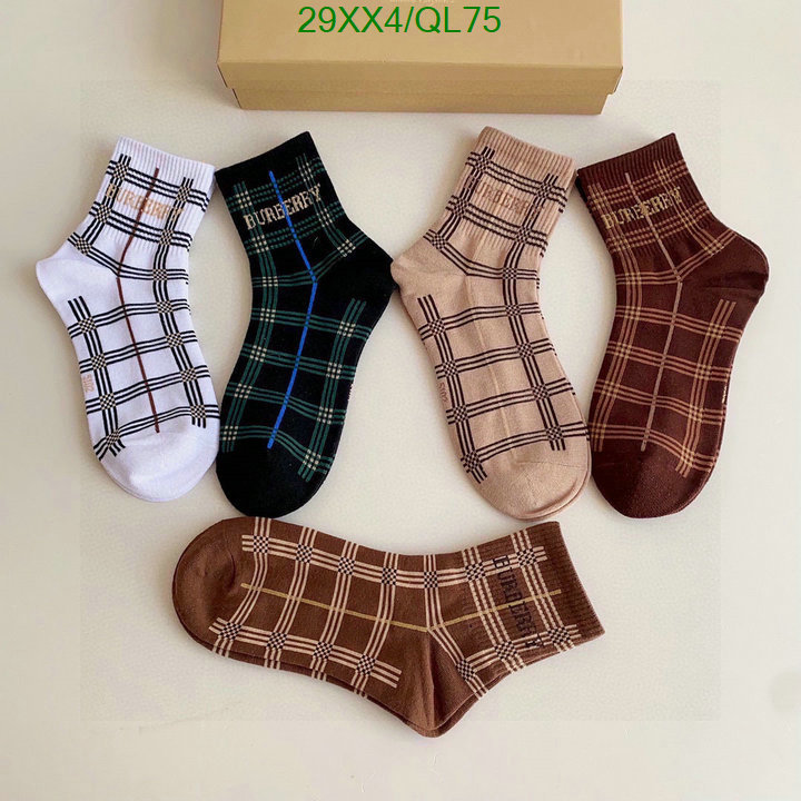 Burberry-Sock Code: QL75 $: 29USD