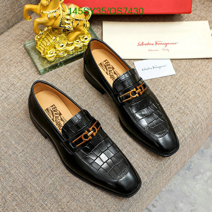 Ferragamo-Men shoes Code: QS7430 $: 145USD