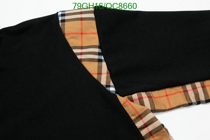 Burberry-Clothing Code: QC8660 $: 79USD