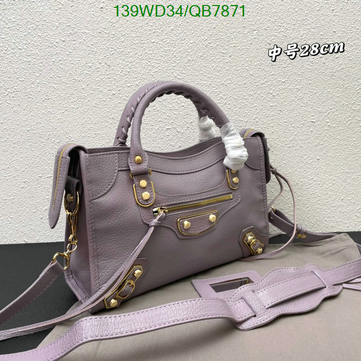 Balenciaga-Bag-4A Quality Code: QB7871 $: 139USD