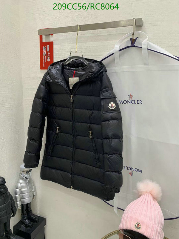 Moncler-Down jacket Women Code: RC8064 $: 209USD