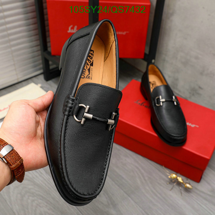 Ferragamo-Men shoes Code: QS7432 $: 105USD