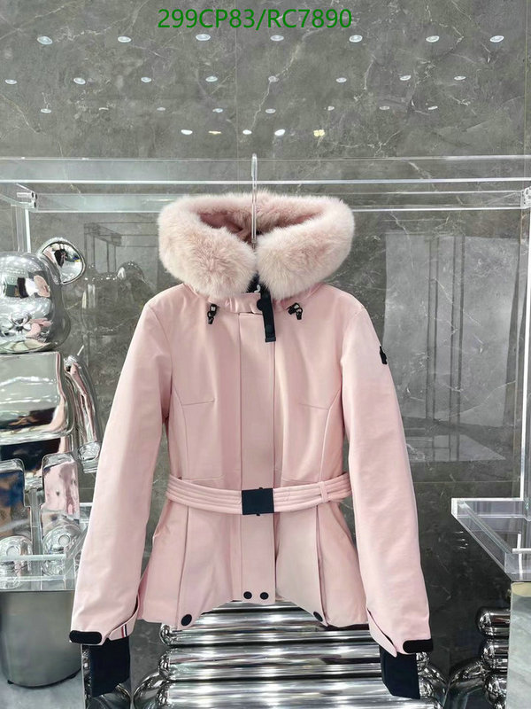 Moncler-Down jacket Women Code: RC7890 $: 299USD