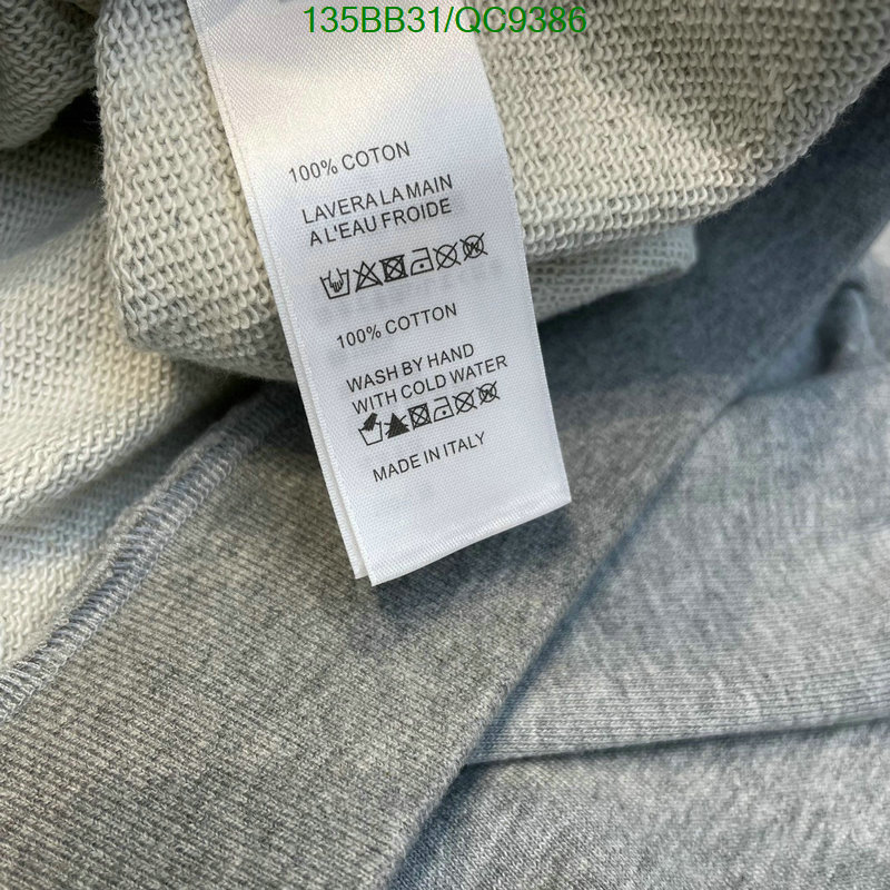 Gucci-Clothing Code: QC9386 $: 135USD
