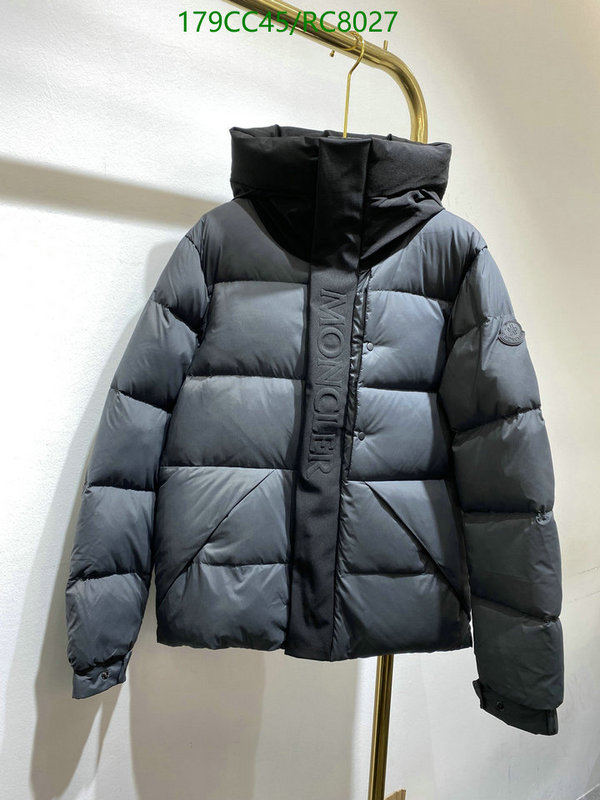 Moncler-Down jacket Women Code: RC8027 $: 179USD