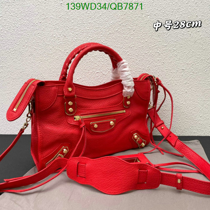 Balenciaga-Bag-4A Quality Code: QB7871 $: 139USD