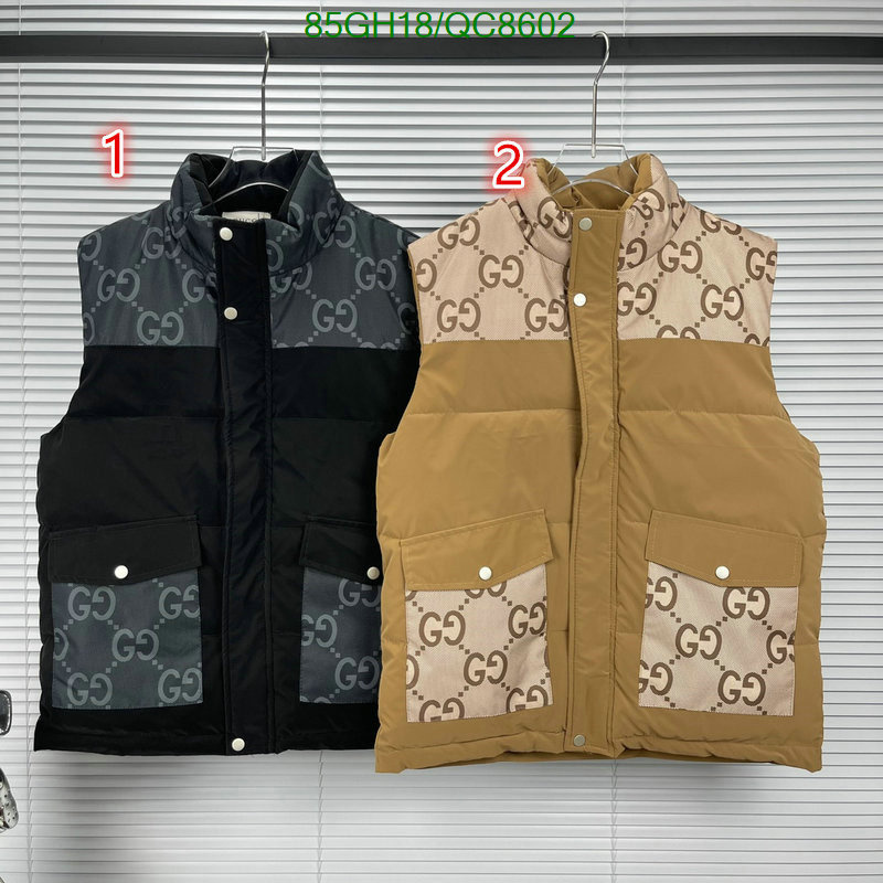 Gucci-Down jacket Men Code: QC8602 $: 85USD