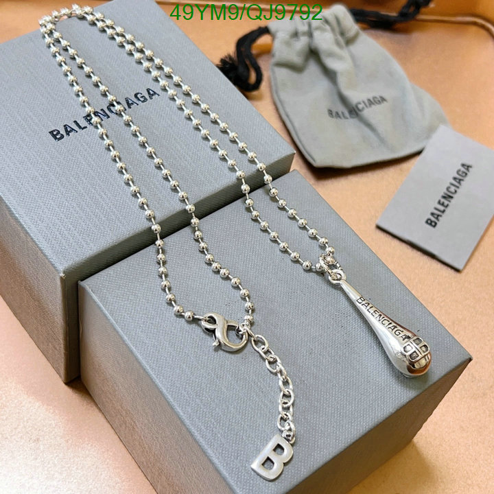 Balenciaga-Jewelry Code: QJ9792 $: 49USD