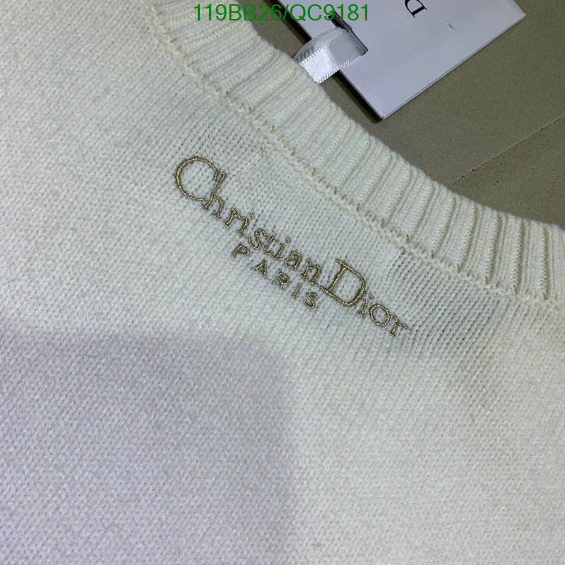 Dior-Clothing Code: QC9181 $: 119USD