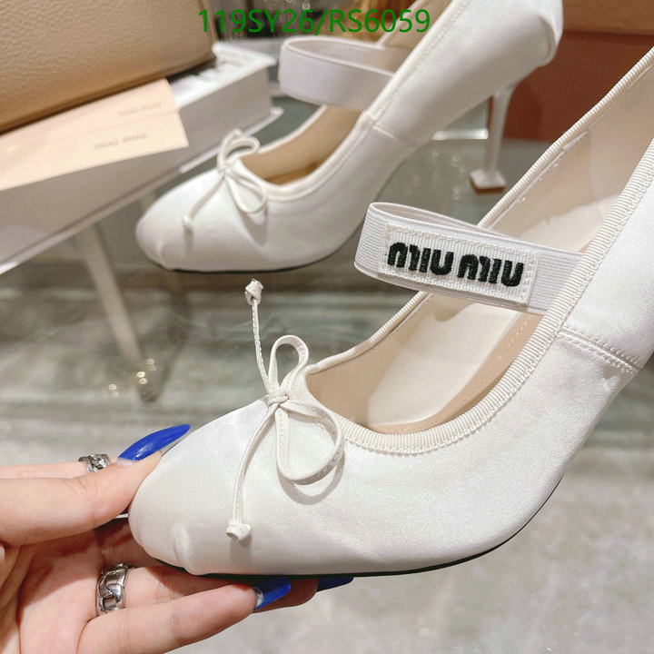 Miu Miu-Women Shoes Code: RS6059 $: 119USD