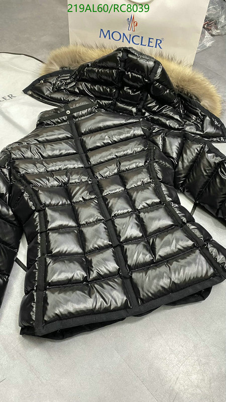 Moncler-Down jacket Women Code: RC8039 $: 219USD