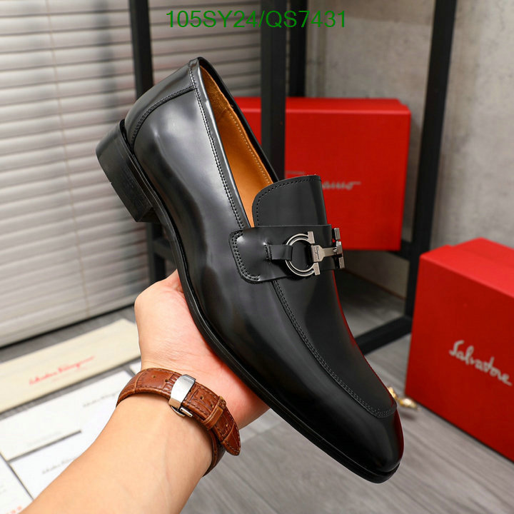 Ferragamo-Men shoes Code: QS7431 $: 105USD