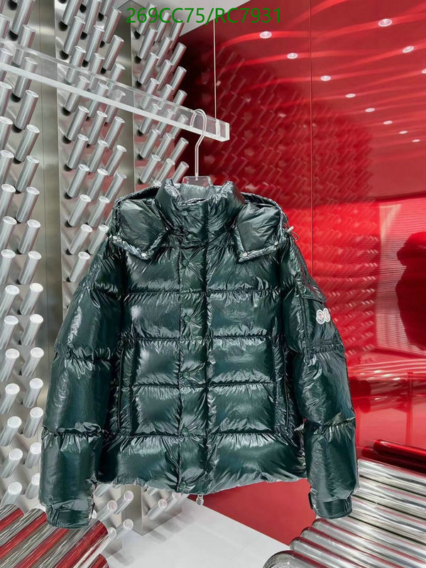 Moncler-Down jacket Women Code: RC7931 $: 269USD