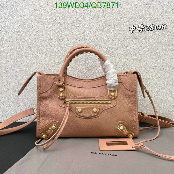 Balenciaga-Bag-4A Quality Code: QB7871 $: 139USD