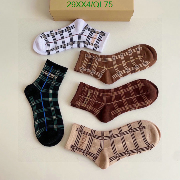 Burberry-Sock Code: QL75 $: 29USD
