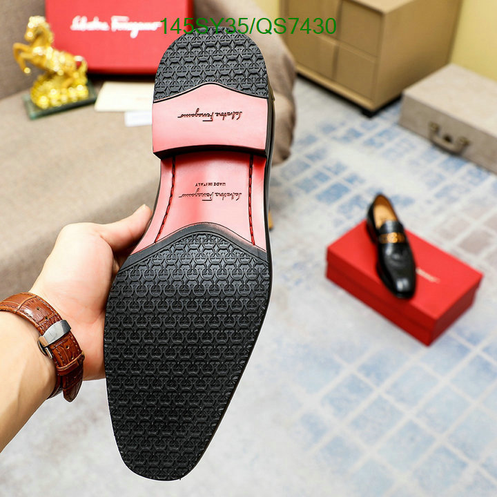 Ferragamo-Men shoes Code: QS7430 $: 145USD