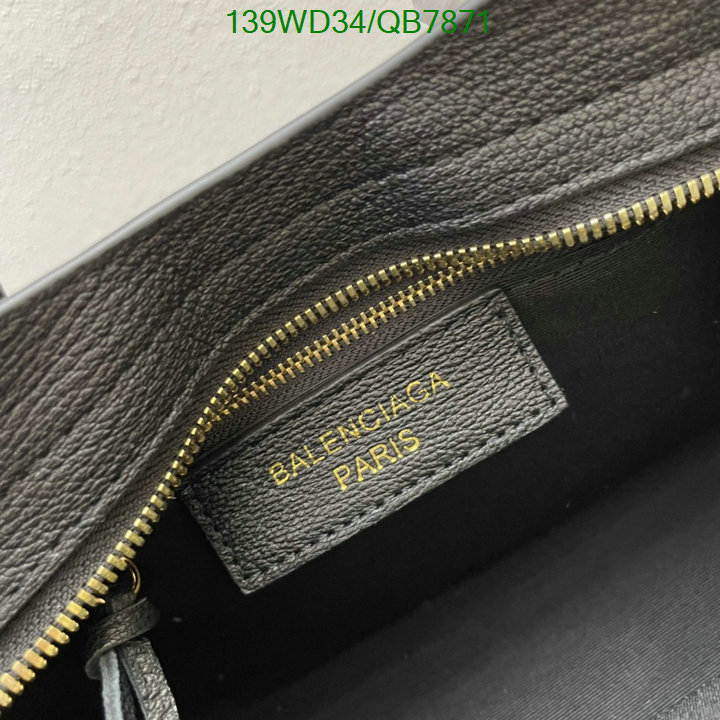 Balenciaga-Bag-4A Quality Code: QB7871 $: 139USD