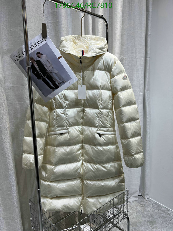 Moncler-Down jacket Women Code: RC7810 $: 179USD