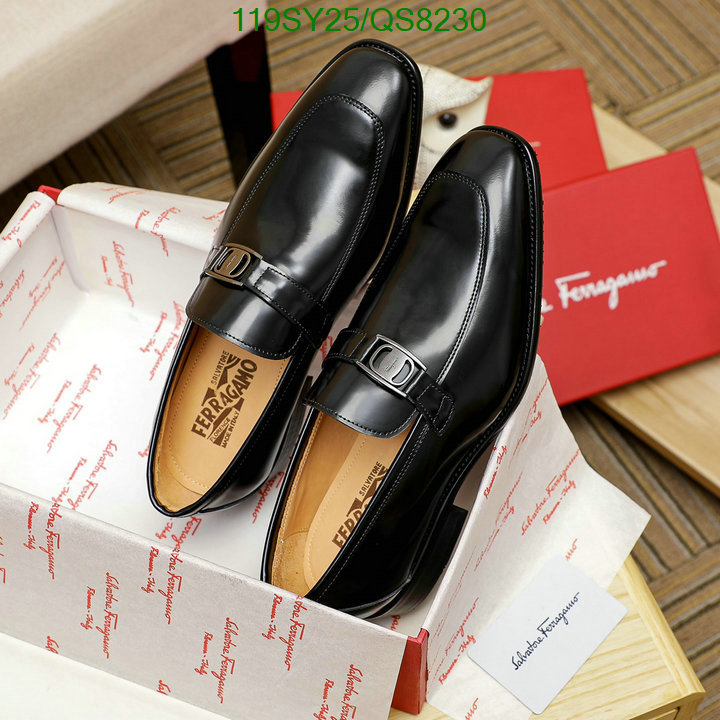 Ferragamo-Men shoes Code: QS8230 $: 119USD
