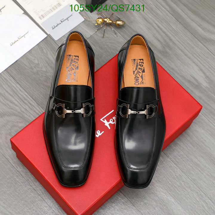 Ferragamo-Men shoes Code: QS7431 $: 105USD