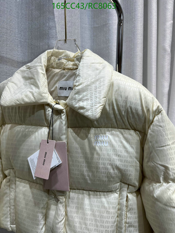 Miu Miu-Down jacket Women Code: RC8063 $: 165USD