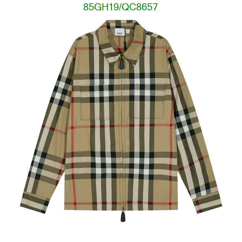 Burberry-Clothing Code: QC8657 $: 85USD