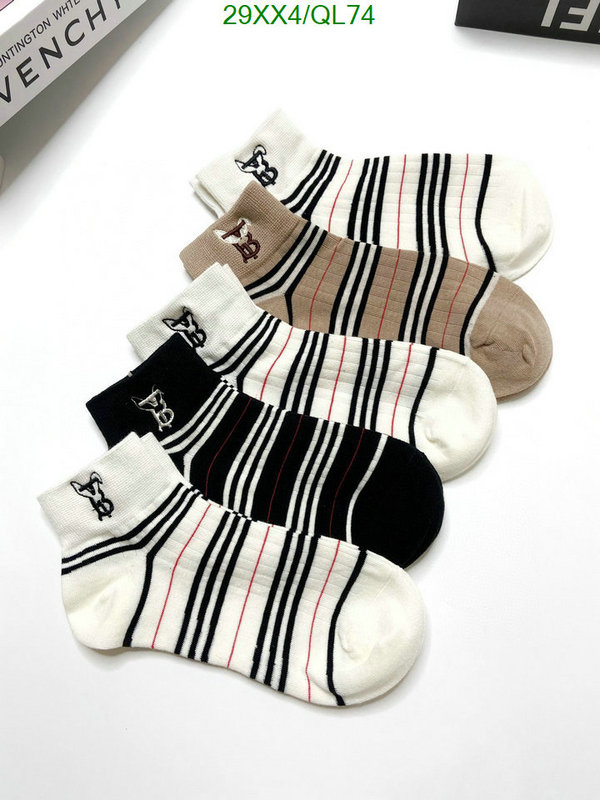 Burberry-Sock Code: QL74 $: 29USD