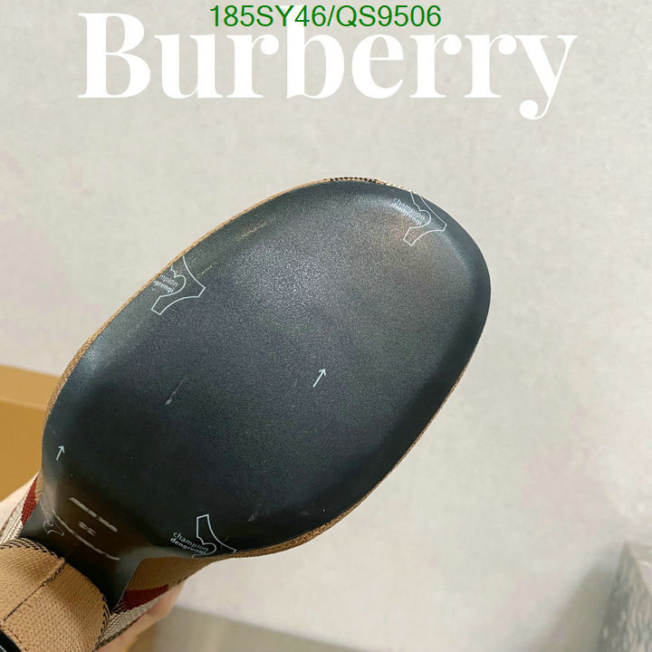 Burberry-Women Shoes Code: QS9506 $: 185USD