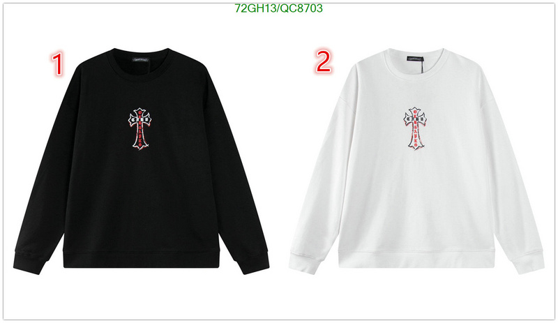 Chrome Hearts-Clothing Code: QC8703 $: 72USD