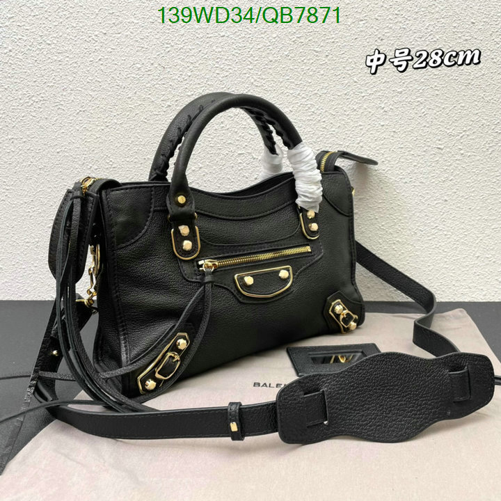 Balenciaga-Bag-4A Quality Code: QB7871 $: 139USD