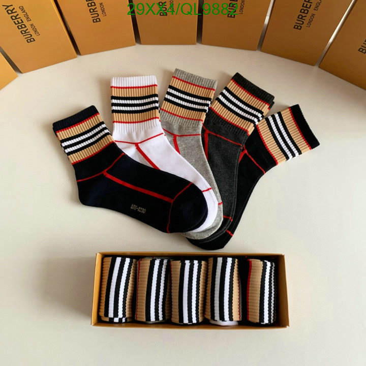 Burberry-Sock Code: QL9882 $: 29USD