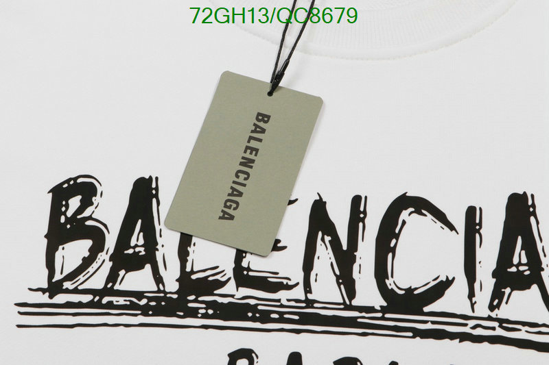 Balenciaga-Clothing Code: QC8679 $: 72USD