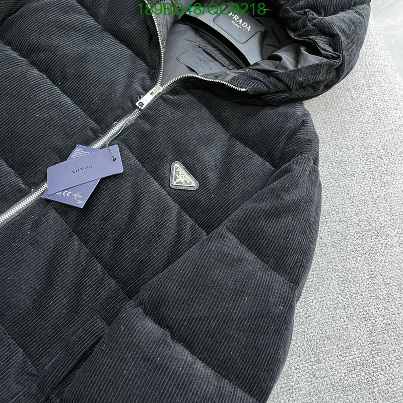 Prada-Down jacket Men Code: QC9218 $: 189USD