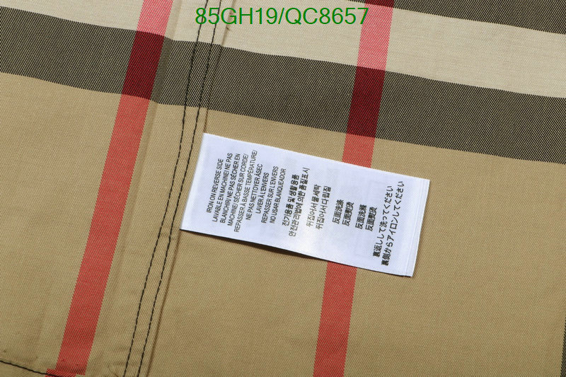 Burberry-Clothing Code: QC8657 $: 85USD