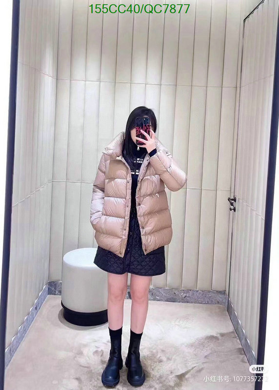 Moncler-Down jacket Women Code: QC7877 $: 155USD