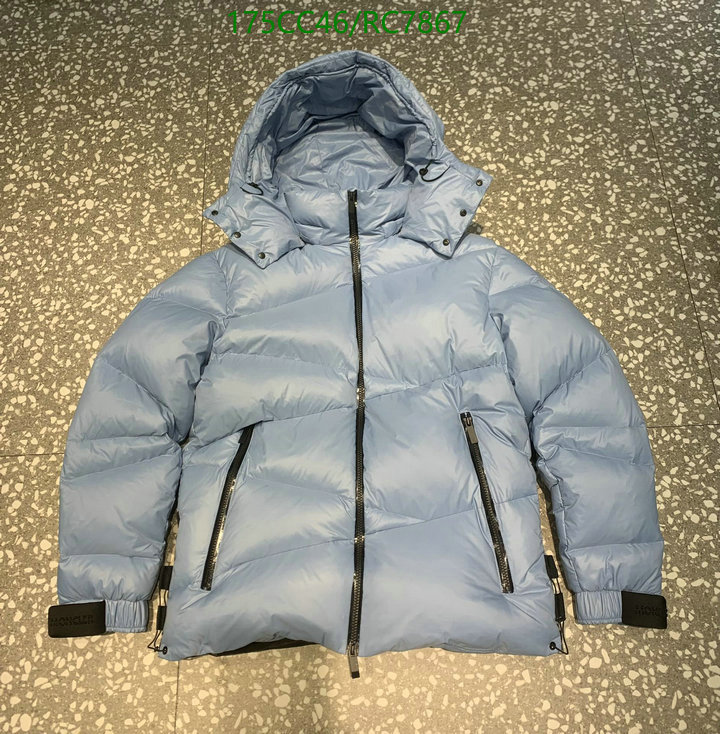 Moncler-Down jacket Men Code: RC7867 $: 175USD