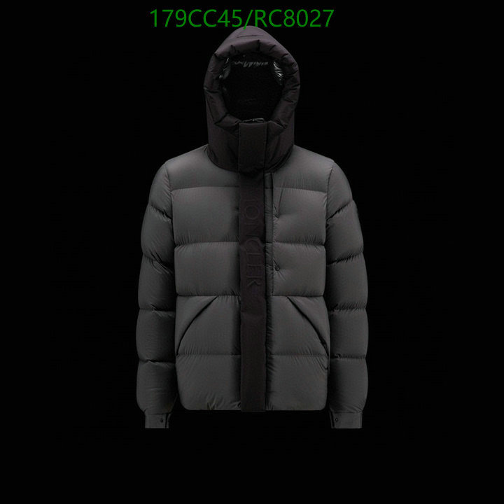 Moncler-Down jacket Men Code: RC8027 $: 179USD