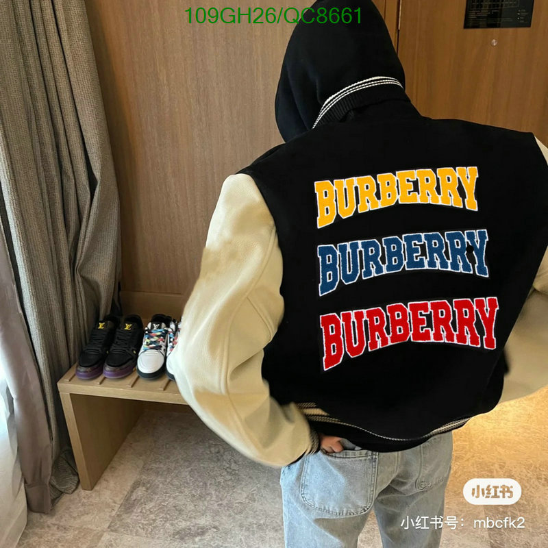 Burberry-Clothing Code: QC8661 $: 109USD