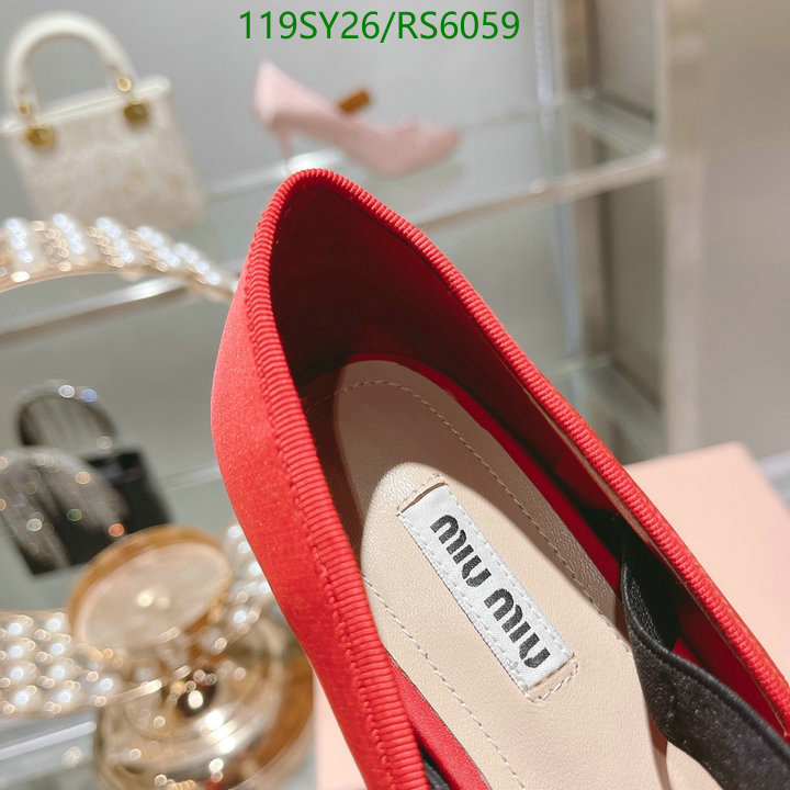 Miu Miu-Women Shoes Code: RS6059 $: 119USD