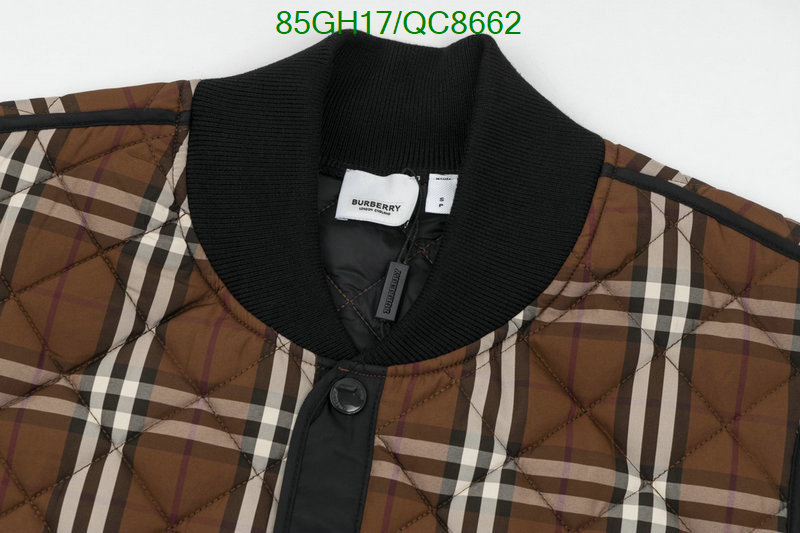 Burberry-Clothing Code: QC8662 $: 85USD
