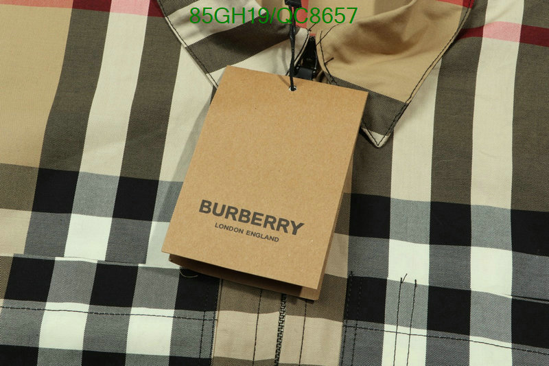 Burberry-Clothing Code: QC8657 $: 85USD