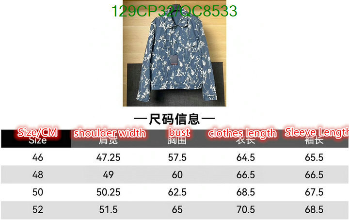 LV-Clothing Code: QC8533 $: 129USD