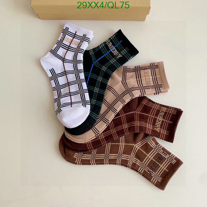 Burberry-Sock Code: QL75 $: 29USD