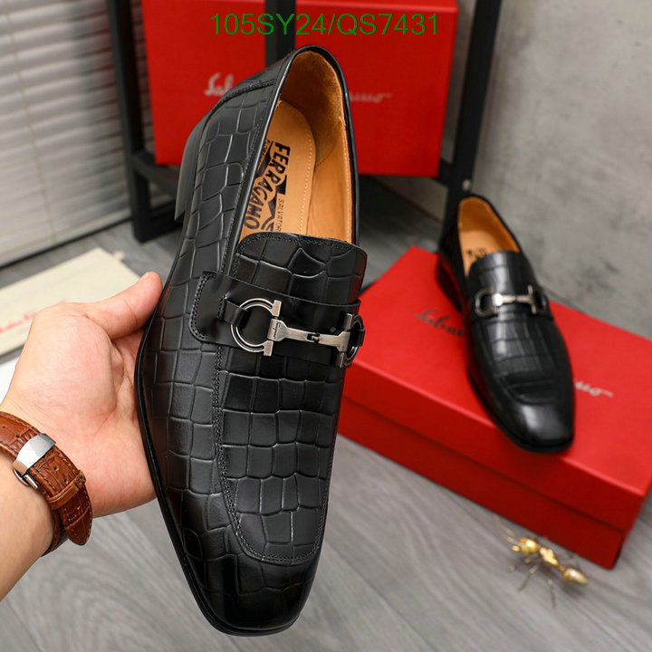 Ferragamo-Men shoes Code: QS7431 $: 105USD