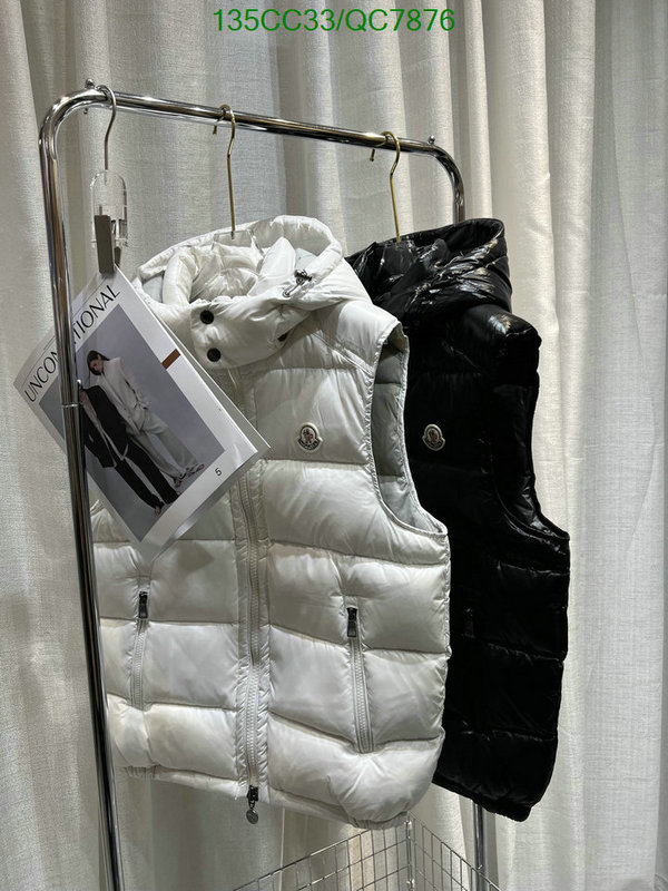 Moncler-Down jacket Women Code: QC7876 $: 135USD