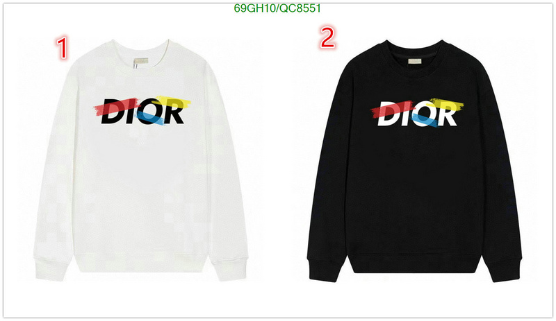 Dior-Clothing Code: QC8551 $: 69USD